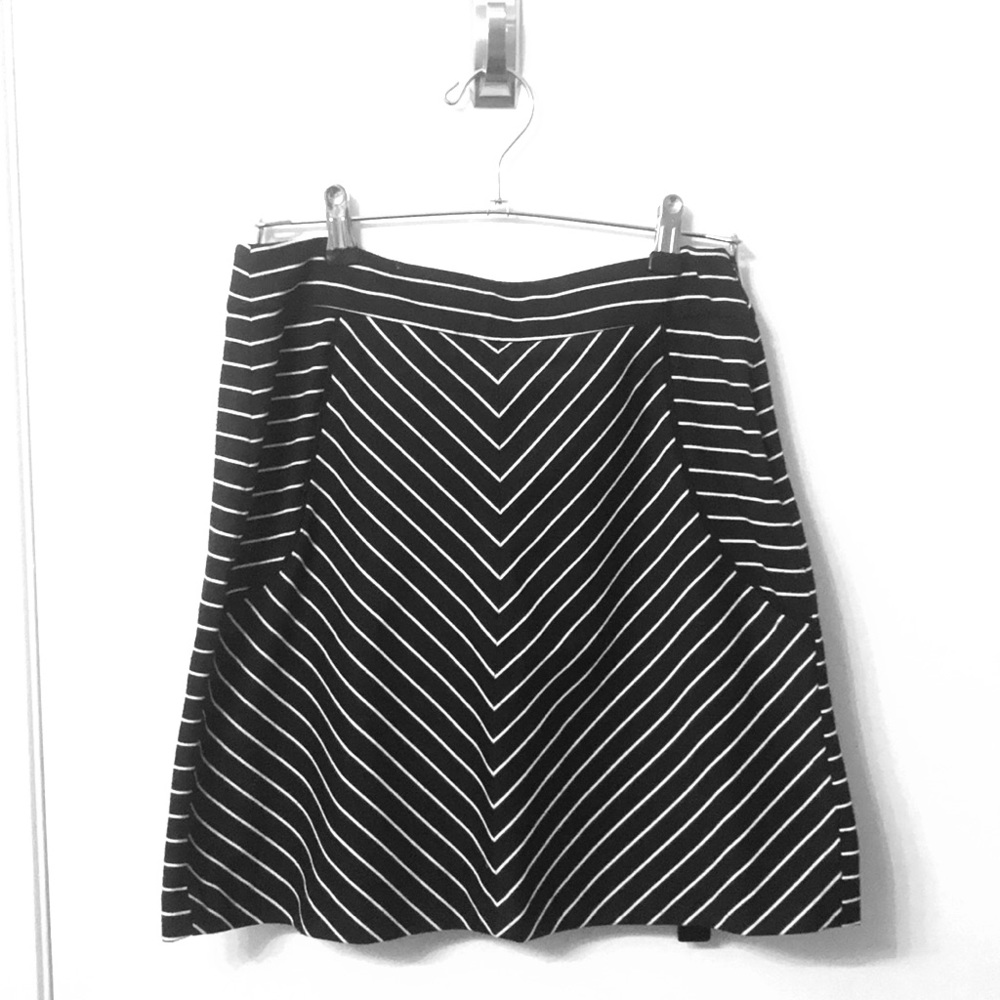 Black and white skirt